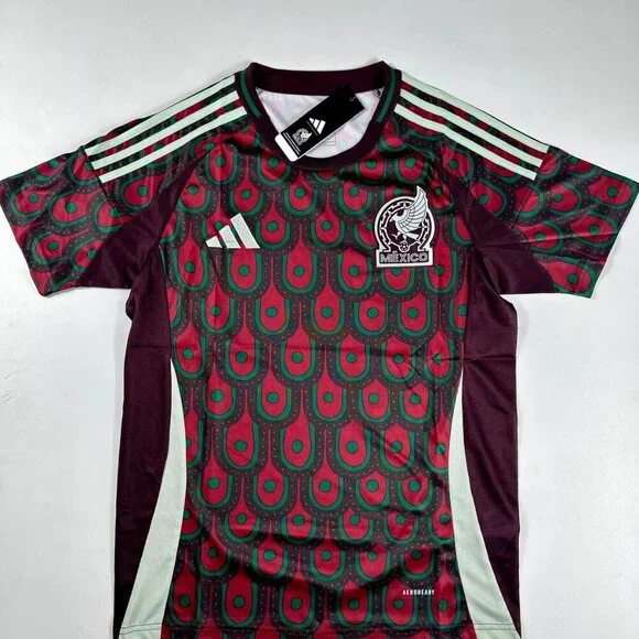 Adidas 2024 Mexico National Home Soccer Jersey Adult Unisex - Picture 2 of 8